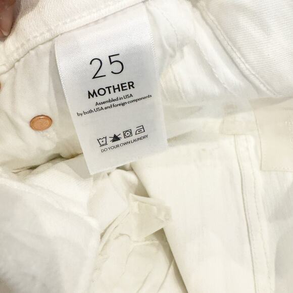 Mother Women's The Smarty Pants Skimp Jeans Totally Innocent Size 25 NWT - Picture 9 of 13